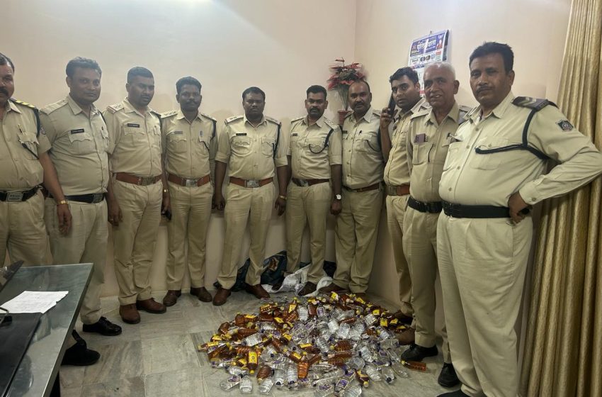  जबलपुर # अवैध शराब के ठिकानों पर,आबकारी विभाग ने मारा छापा