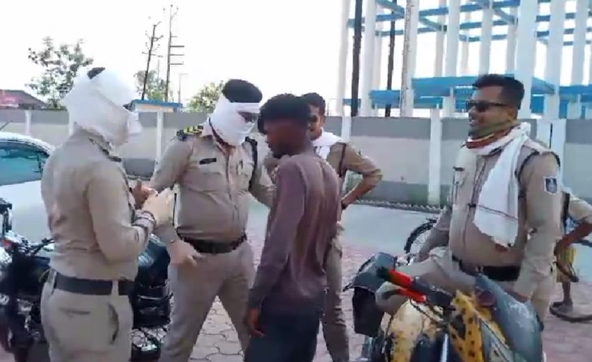  जबलपुर # अवैध शराब के कारोबार में लिप्त आरोपी युवक गिरफ्तार,