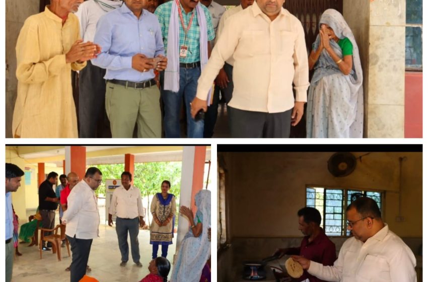  मैहर # राष्ट्रीय मानवाधिकार मानीटर बालकृष्ण ने वृद्ध आश्रम का किया निरीक्षण