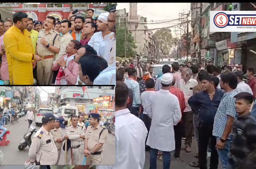  जबलपुर # उंगली दिखाकर बोले विधायक… एसपी यही आएगा, सड़कों पर लगा जाम