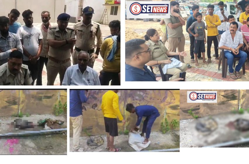  जबलपुर : गाय के बछड़े का कटा सिर मिलने से मची सनसनी,संदिग्धों को पुलिस ने हिरासत में