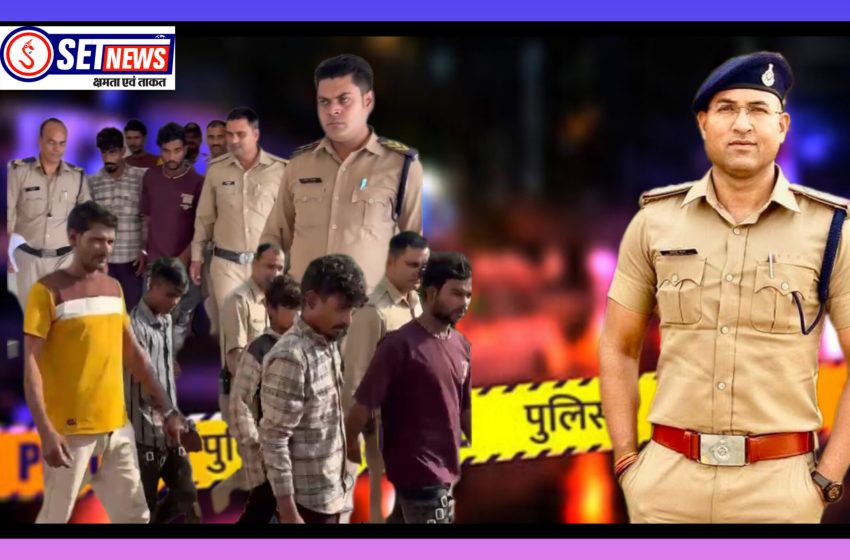  जबलपुर: चाकुओं के साथ आधा दर्जन बदमाश गिरफ्तार, बड़ी वारदात को अंजाम देने के पहले दबोचे गए शातिर आरोपी,