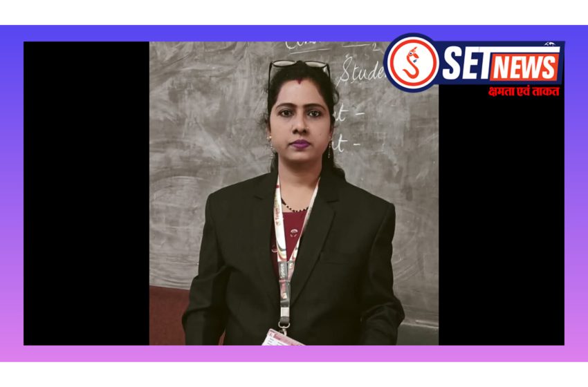  जबलपुर जिले की पहली बीएलओ सुपरवाइजर बनीं स्नेहलता पटेल