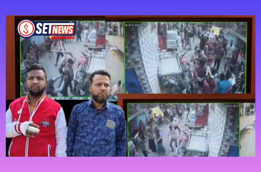  जबलपुर: मुफ्त में नही दी मिठाई तो बदमाशो ने कर दिया फरसा तलवार से जानलेवा हमला, सीसीटीवी में कैद वारदात