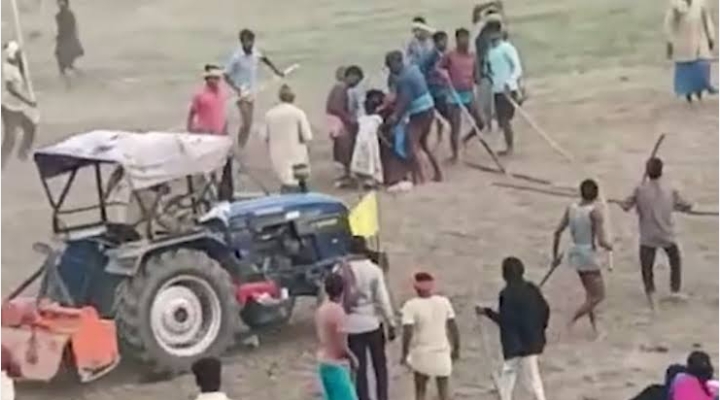  जबलपुर # जमीनी विवाद के चलते किसान को ट्रैक्टर से रौंदा,घायल किसान निजी अस्पताल में भर्ती