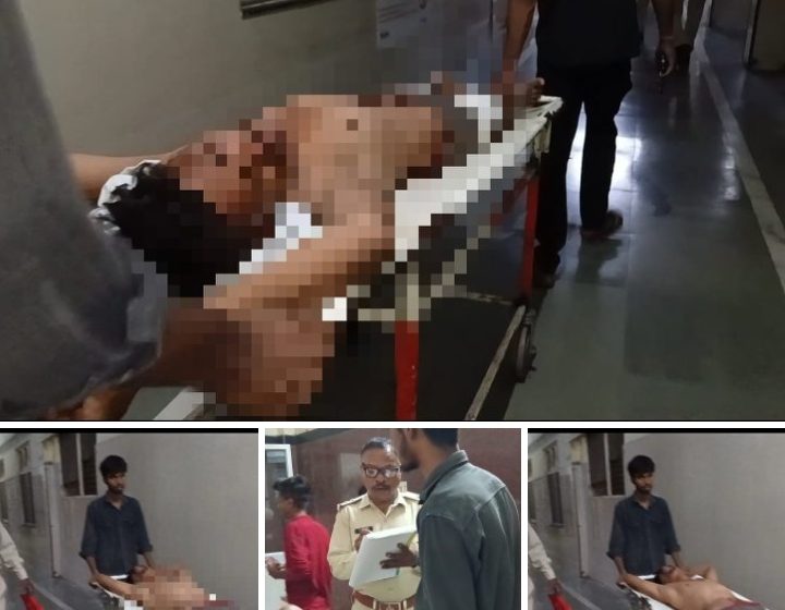  जबलपुर # चाकुओं से गोदकर युवक को किया घायल, 8 वार किए बदमाशों ने घेरकर चाकुओं से वार,,