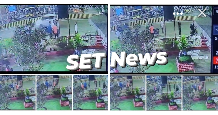  जबलपुर # पुलिस अधीक्षक कार्यालय के सामने युवक की चाकुओं से गोदकर हत्या करने का LIVE सीसीटीवी फुटेज आया सामने