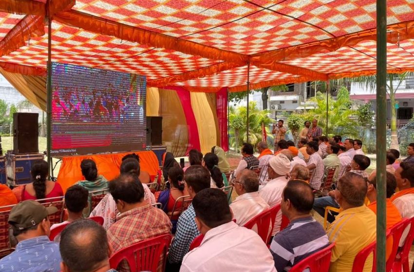  जबलपुर # भारत के लोगों का सामूहिक बल, सामूहिक शक्ति, हर चुनौती का हल निकाल देता हैः प्रधानमंत्री मोदी