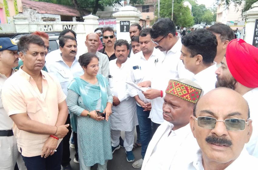  जबलपुर # कैंट विधानसभा के विभिन्न क्षेत्रों के निवासियों को स्थाई पट्टा प्रदान किए जाने की मांग